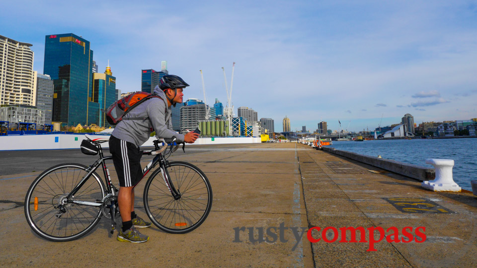 High rollers welcome in Sydney. Cyclists less so.
